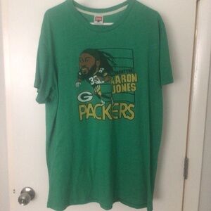 Homage Green Bay Packers Aaron Jones Graphic Tee – Size XXL